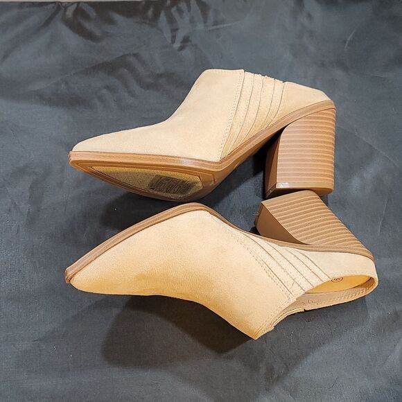 BRAND NEW JESSICA CARLYLE BLOCK HEEL PLATFORM MULE SHOE G1 - Picture 8 of 15